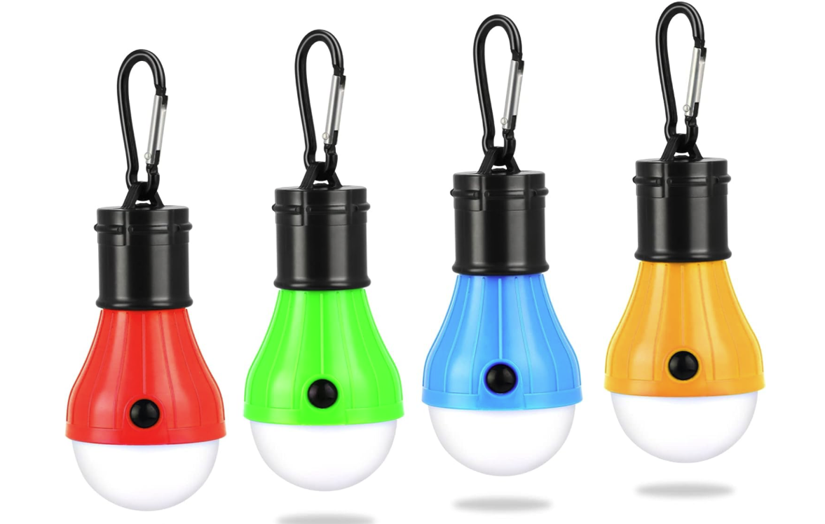 Luz a pilhas para emergência